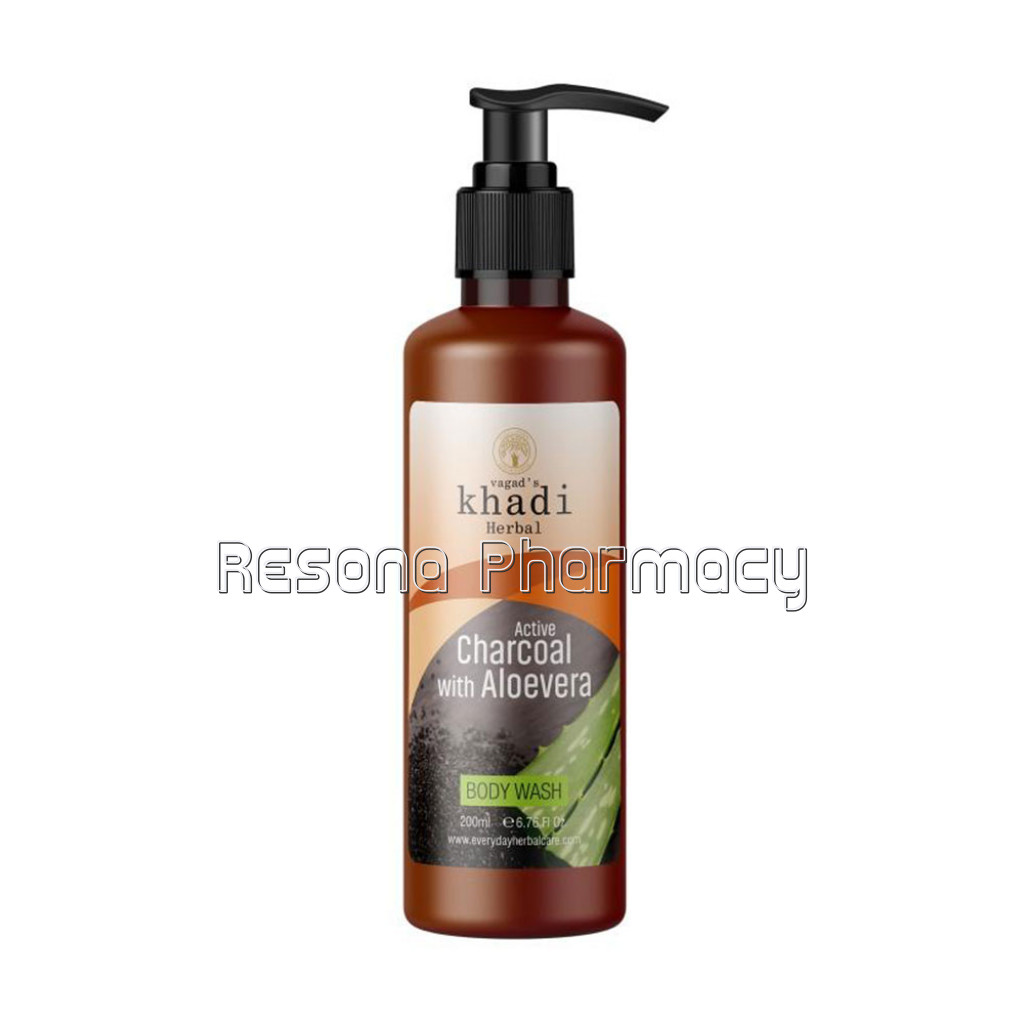 Active Charcoal With Aloe Vera Body Wash