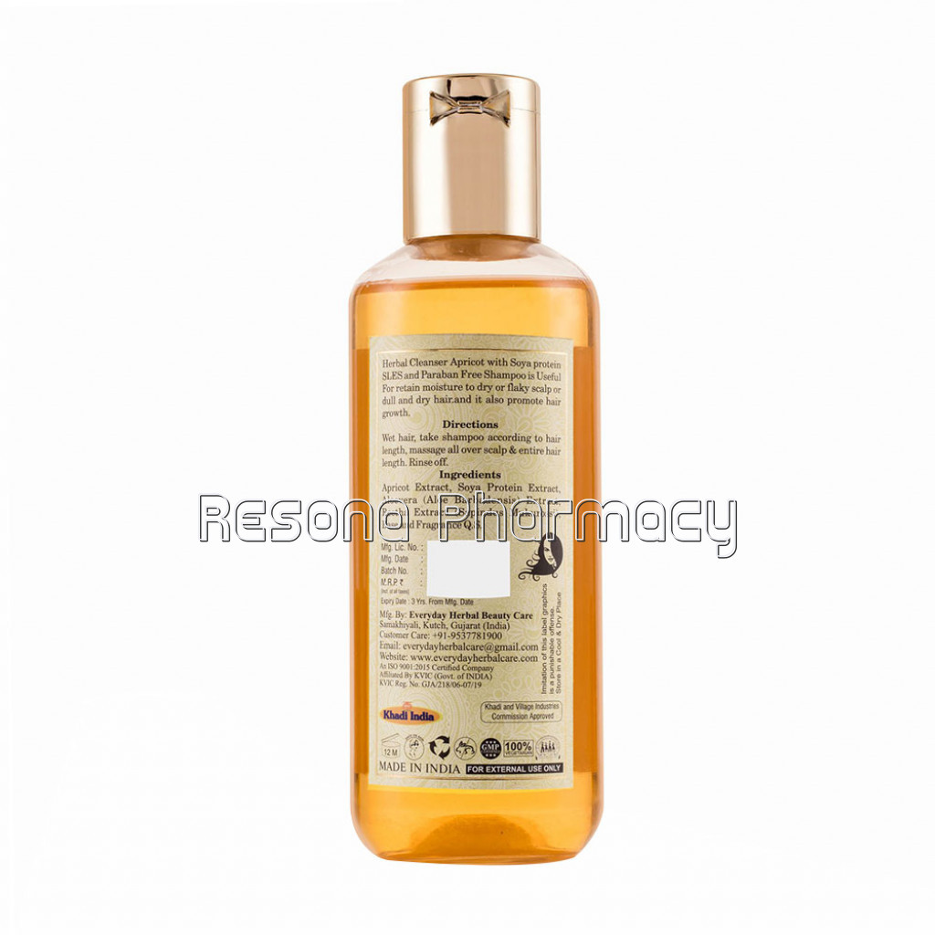 Apricot With Soya Protein Sls Free Shampoo