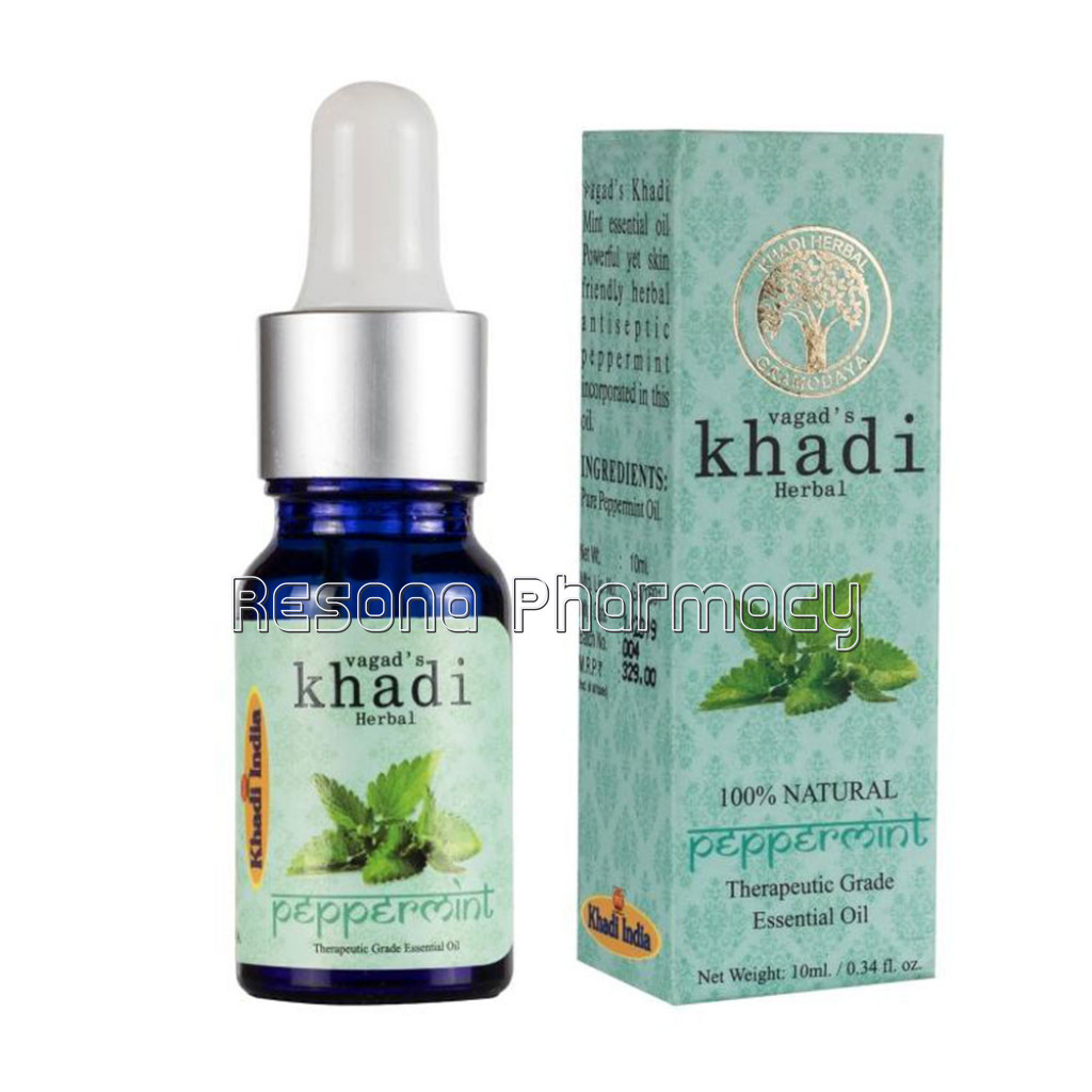 Peppermint Essential Oil (Vagad'S Khadi Herbal)