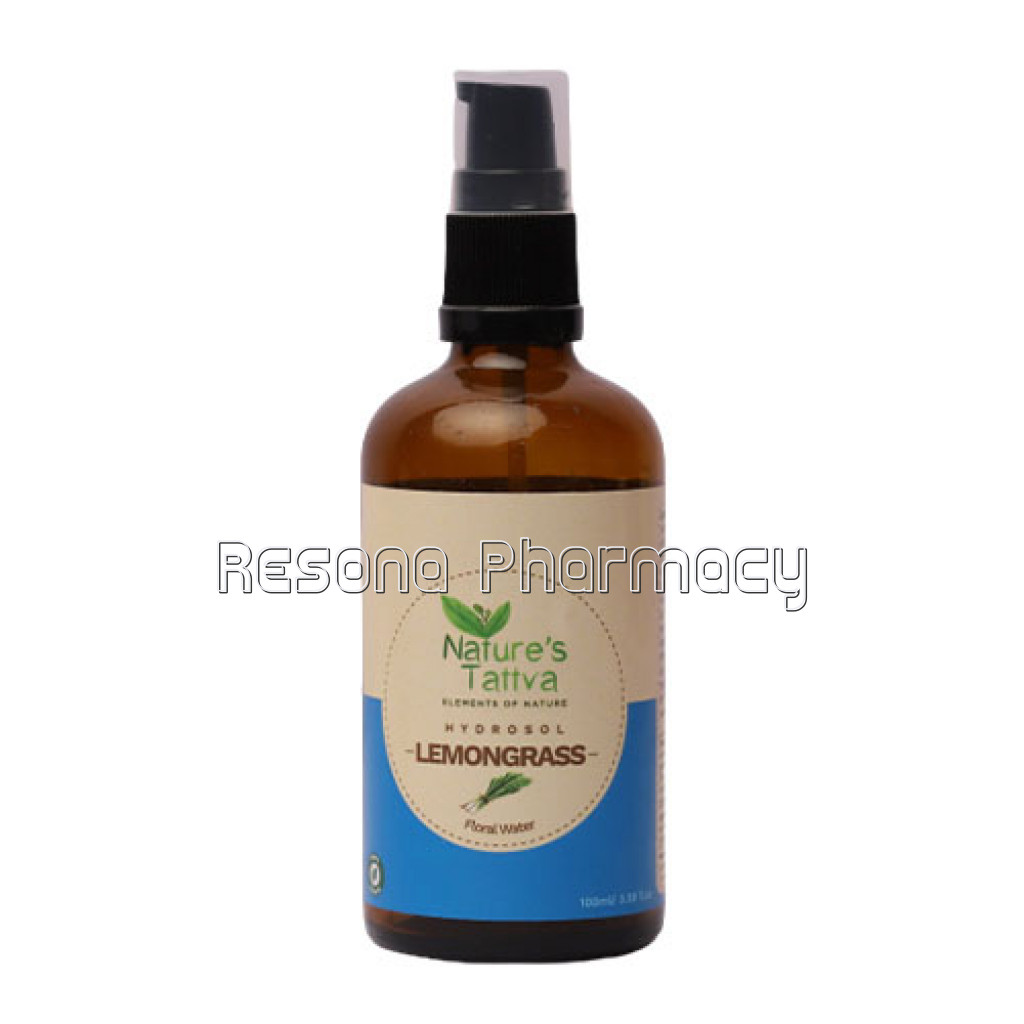 Lemongrass Hydrosol Toner For Oily Skin, 100% NaNaturalMosquito Repellent Body Spray 100Ml