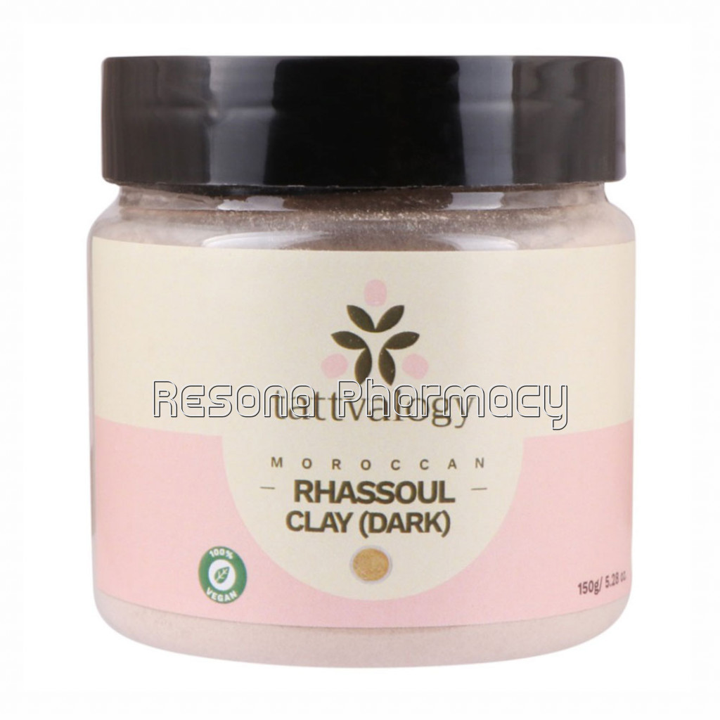 Moroccan Rhassoul Clay (Dark) 150Gm