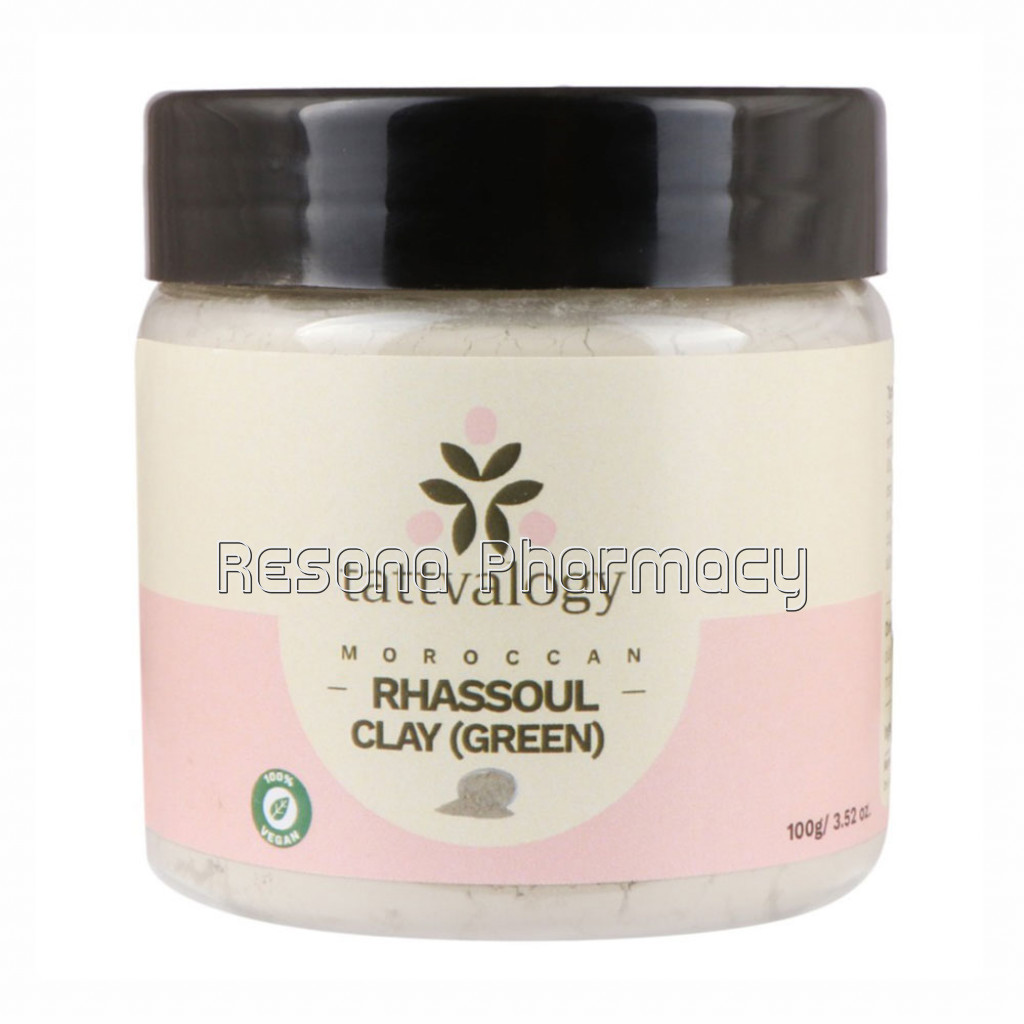 Moroccan Rhassoul Clay (Green) 100Gm