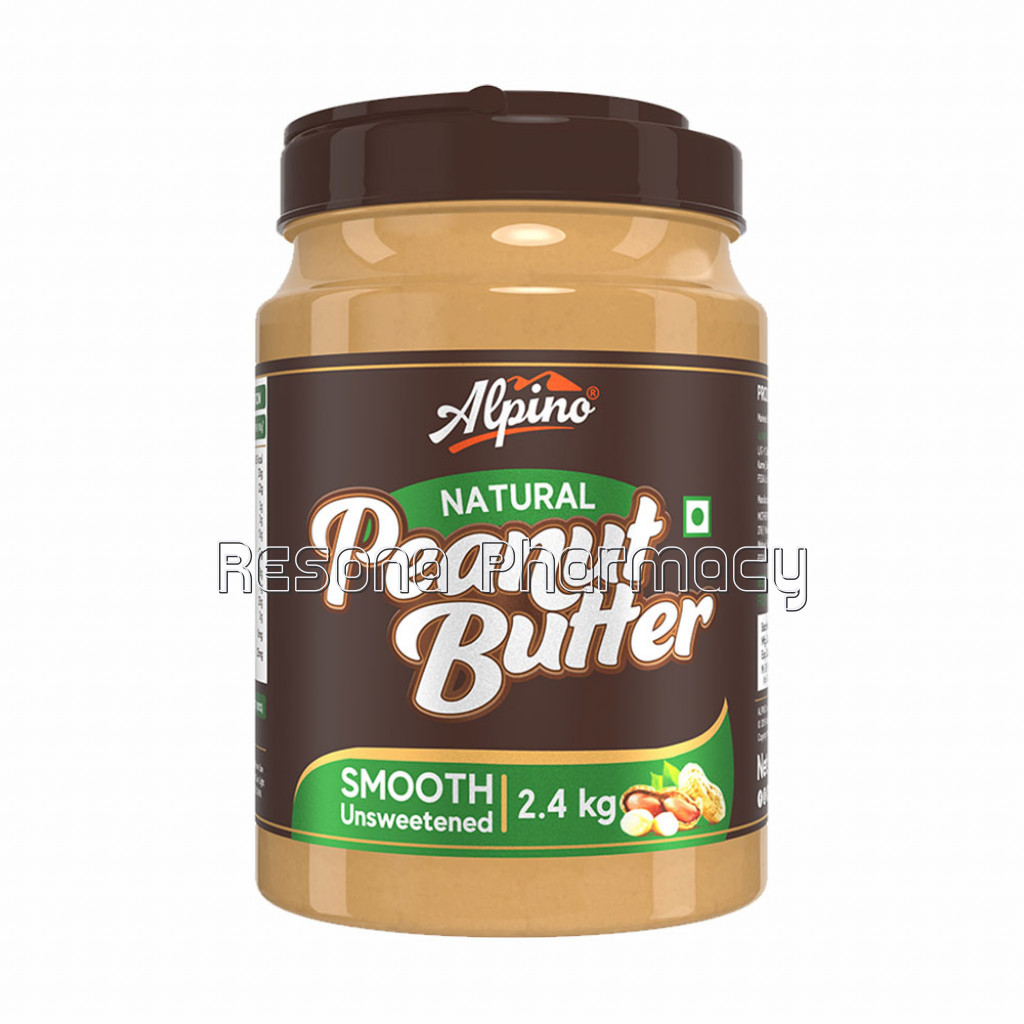 Alpino NaNaturalPeanut Butter Smooth 2.4Kg