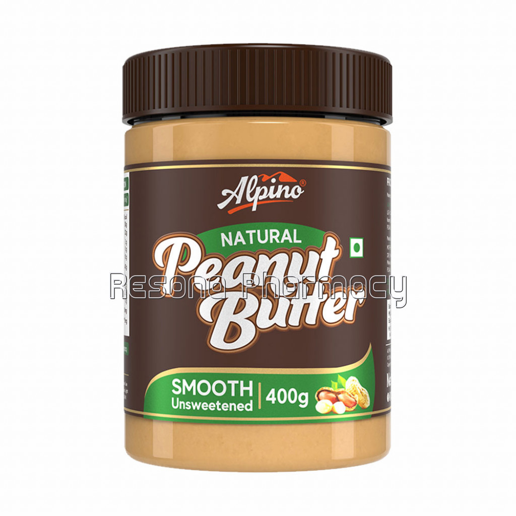 Alpino NaNaturalPeanut Butter Smooth 400Gm