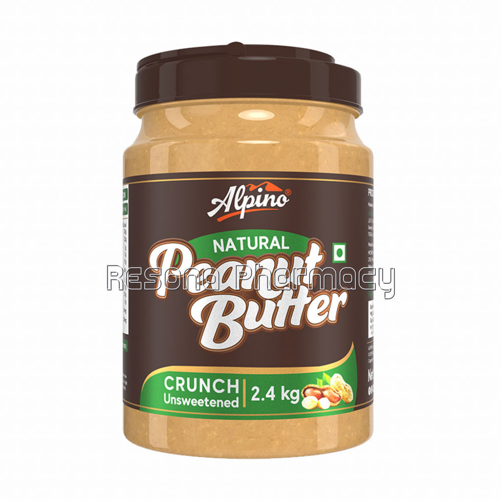 Alpino NaNaturalPeanut Butter Crunch 2.4Kg