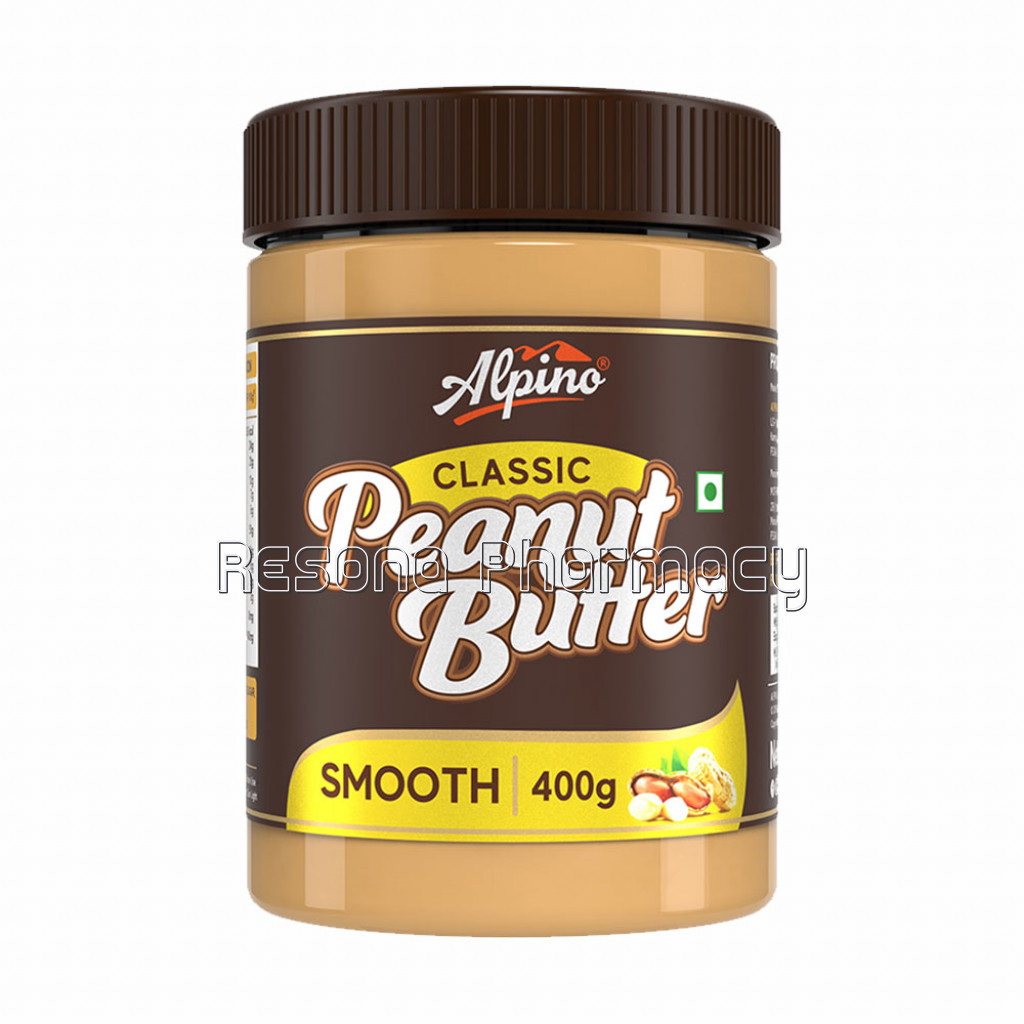 Alpino Classic Peanut Butter Smooth 400Gm