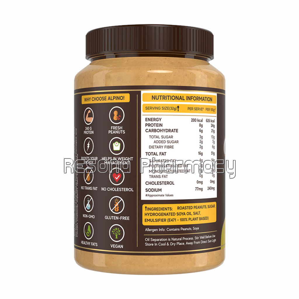 Alpino Classic Peanut Butter Crunch 1Kg