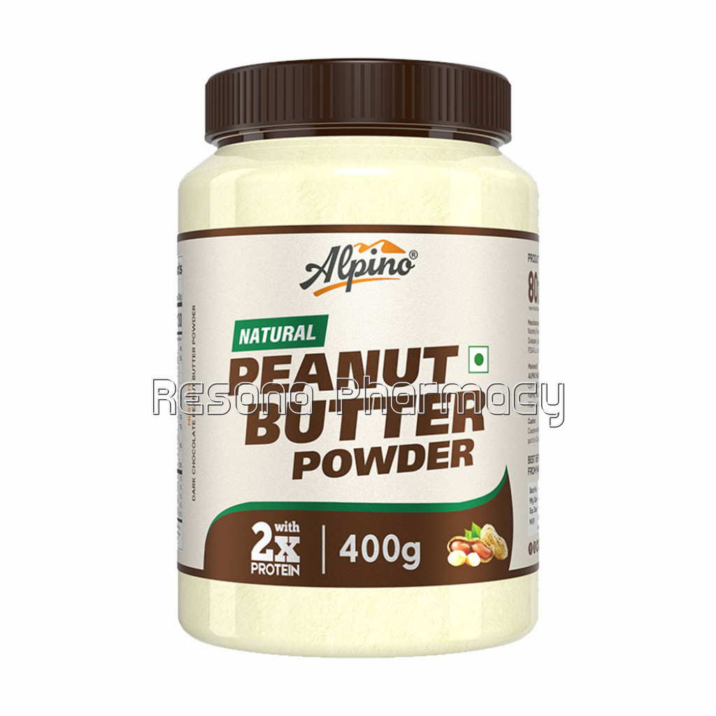 Alpino NaNaturalPeanut Butter Powder 400Gm