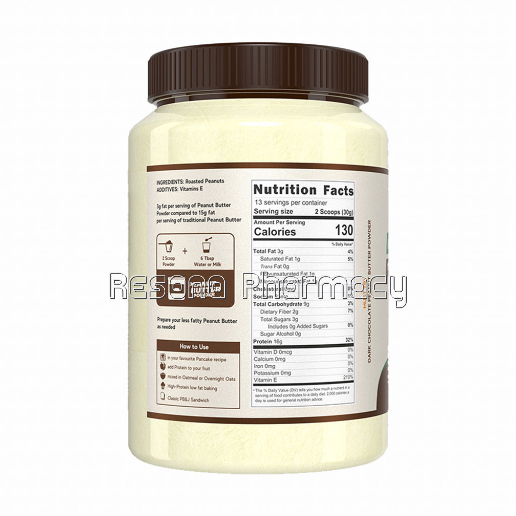 Alpino NaNaturalPeanut Butter Powder 400Gm
