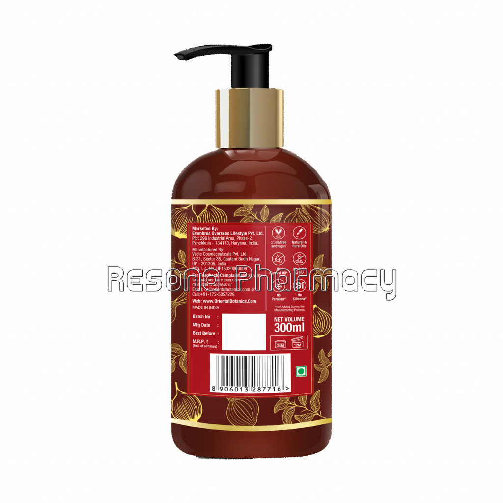 Oriental Botanics Red Onion Hair Shampoo, 300Ml