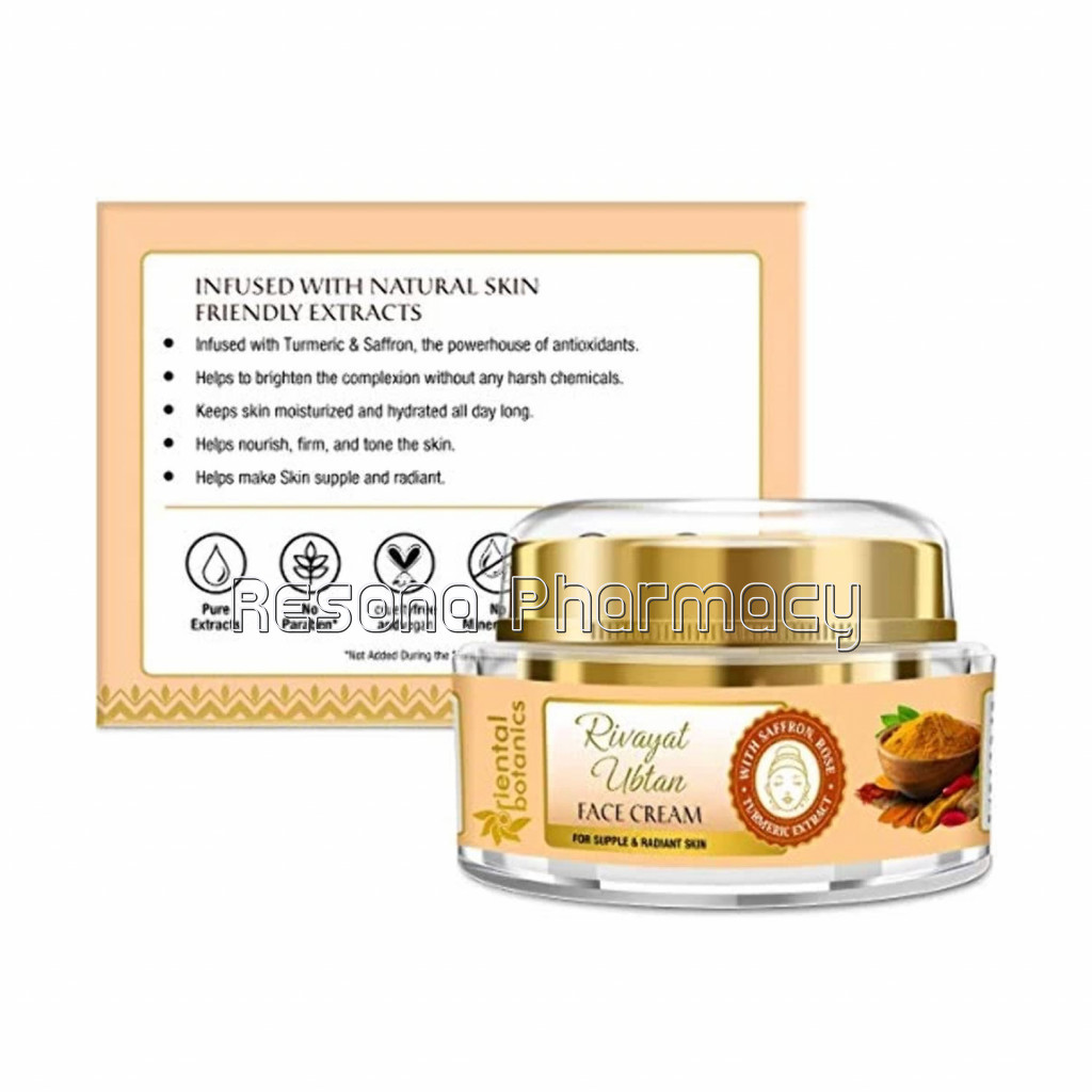 Rivayat Ubtan Face Cream , 50Gm