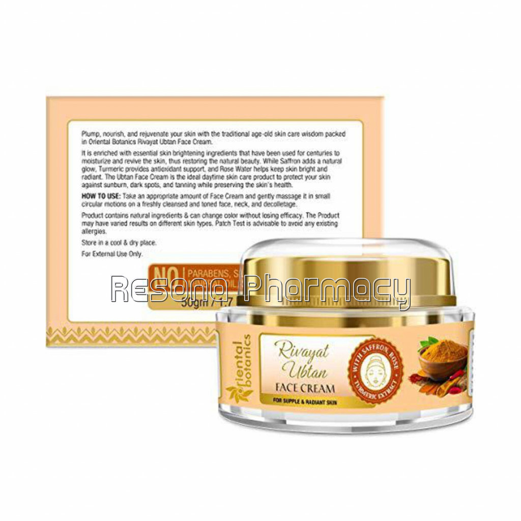 Rivayat Ubtan Face Cream , 50Gm