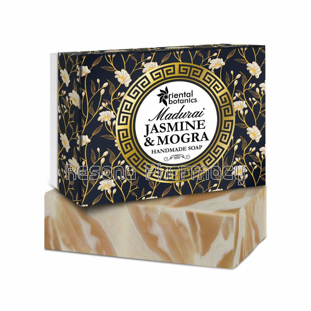 Madurai Jasmine and Mogra Handmade Luxury Soap 125Gm – Pack Of 3