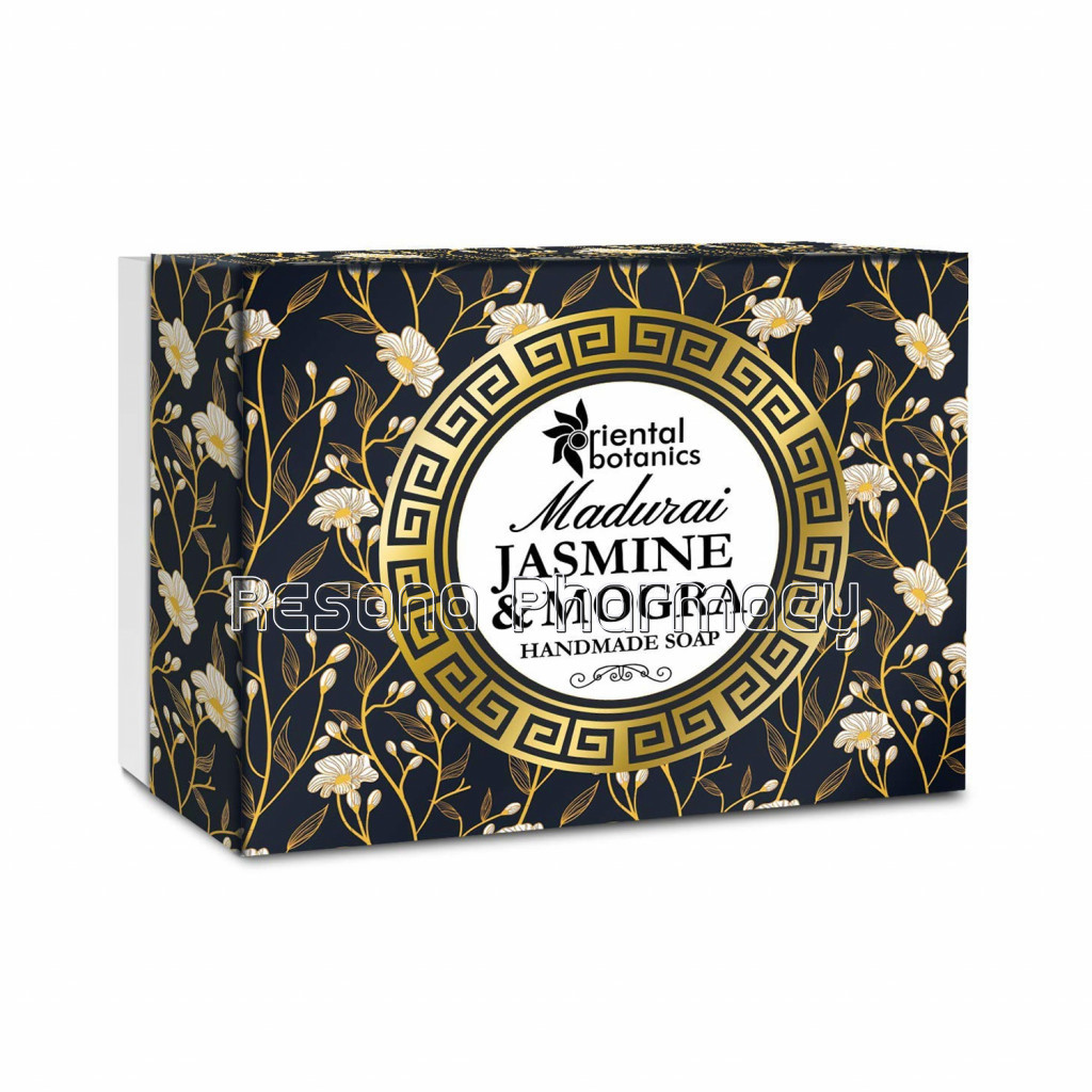 Madurai Jasmine and Mogra Handmade Luxury Soap 125Gm – Pack Of 3