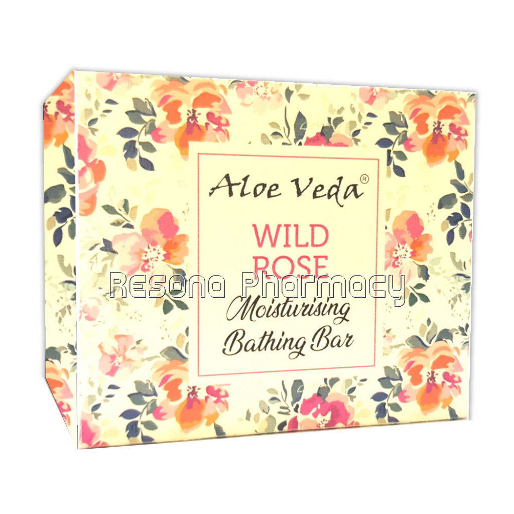 Moisturising Bathing Bar   Wild Rose With Basil Extracts