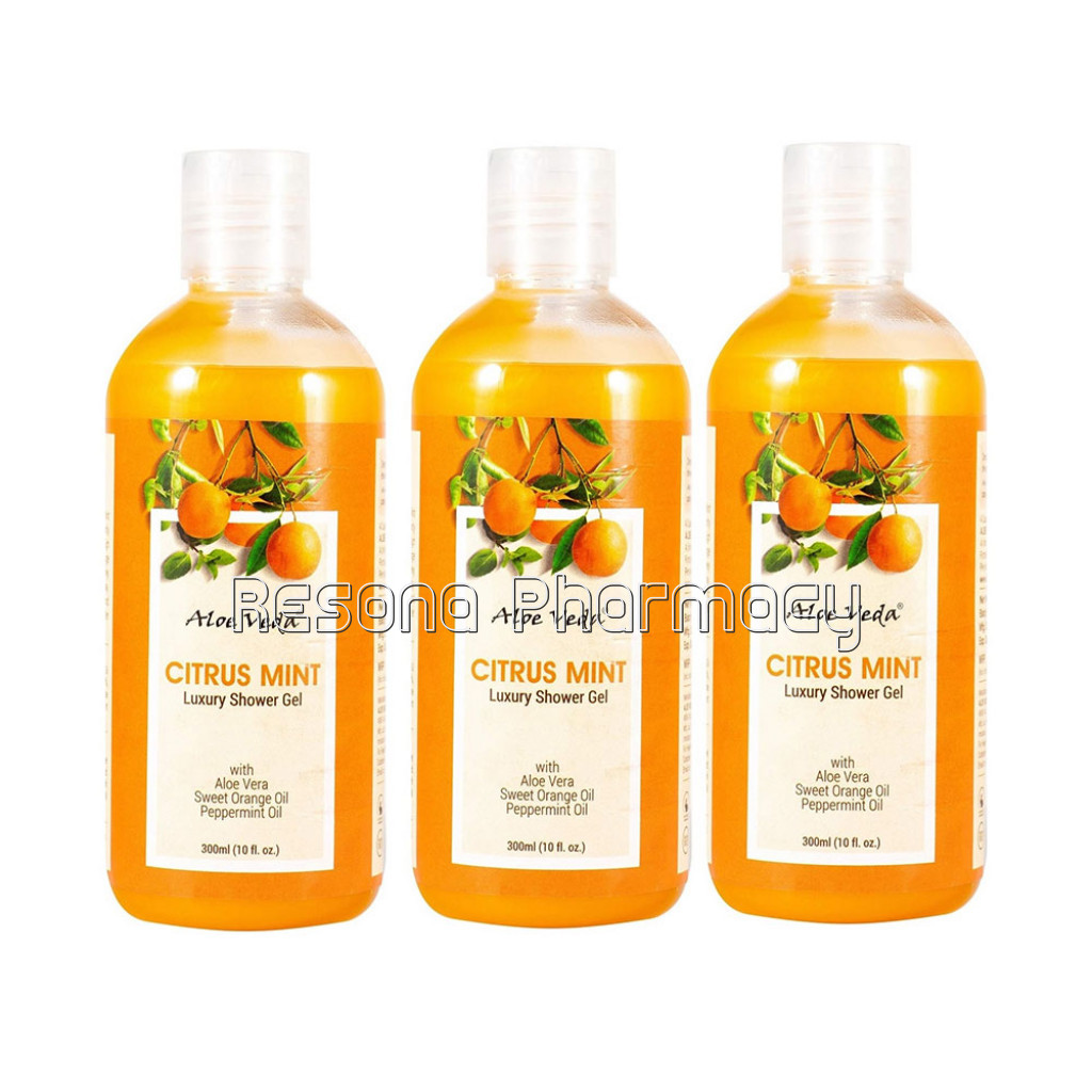 Citrus Mint Luxury Shower Gel   Pack Of 3