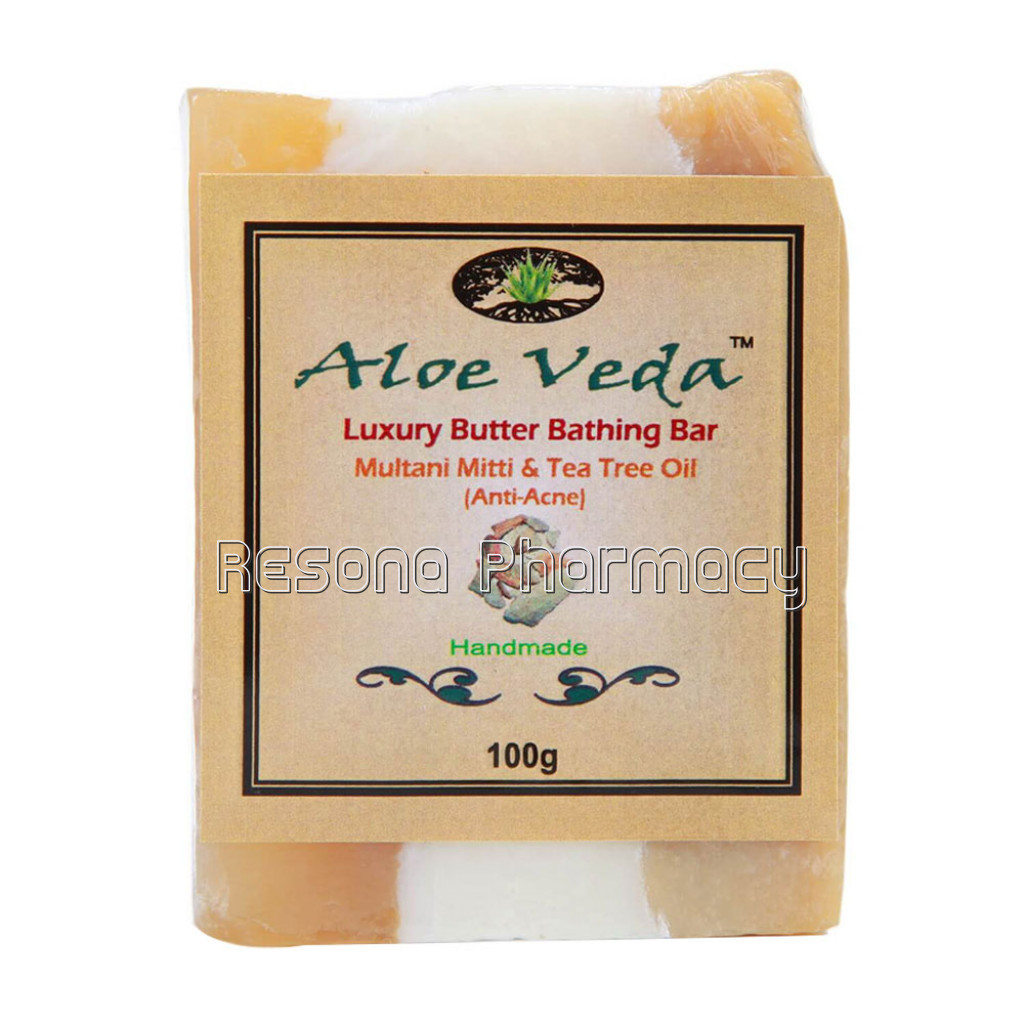 Luxury Butter Bar   Multani Mitti and Tea Tree Oil