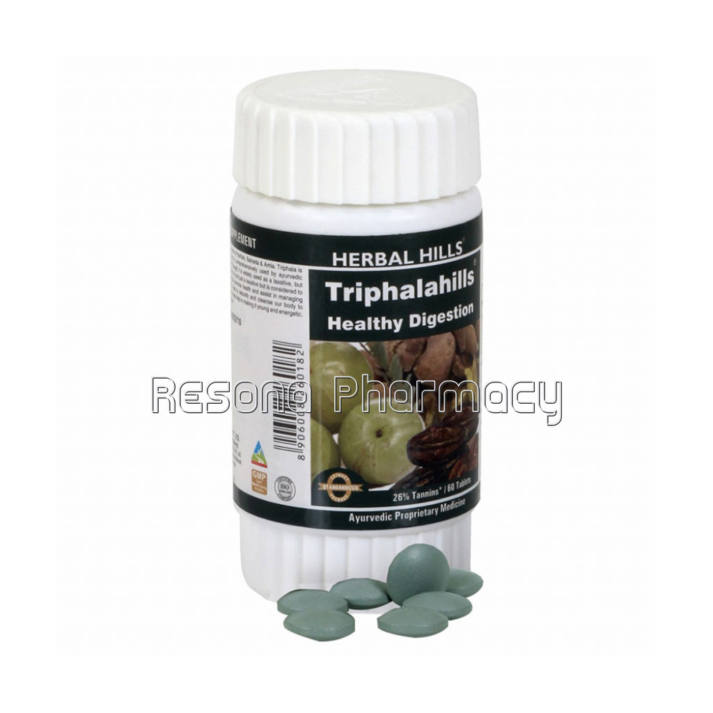 Triphala Tablets – Triphalahills 60 Tablets – Healthy Digestion
