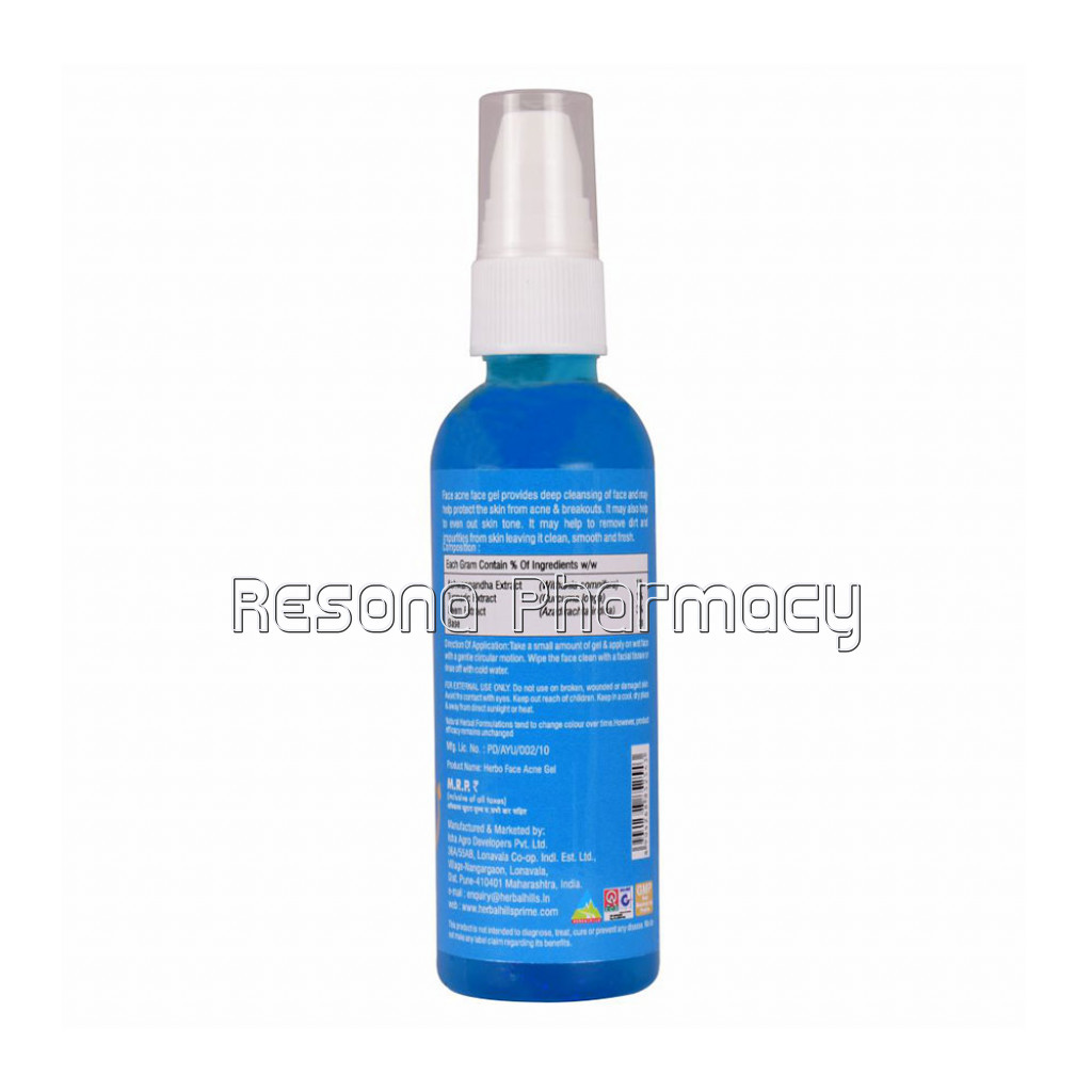 Glohills Face Acne Gel – 100Ml