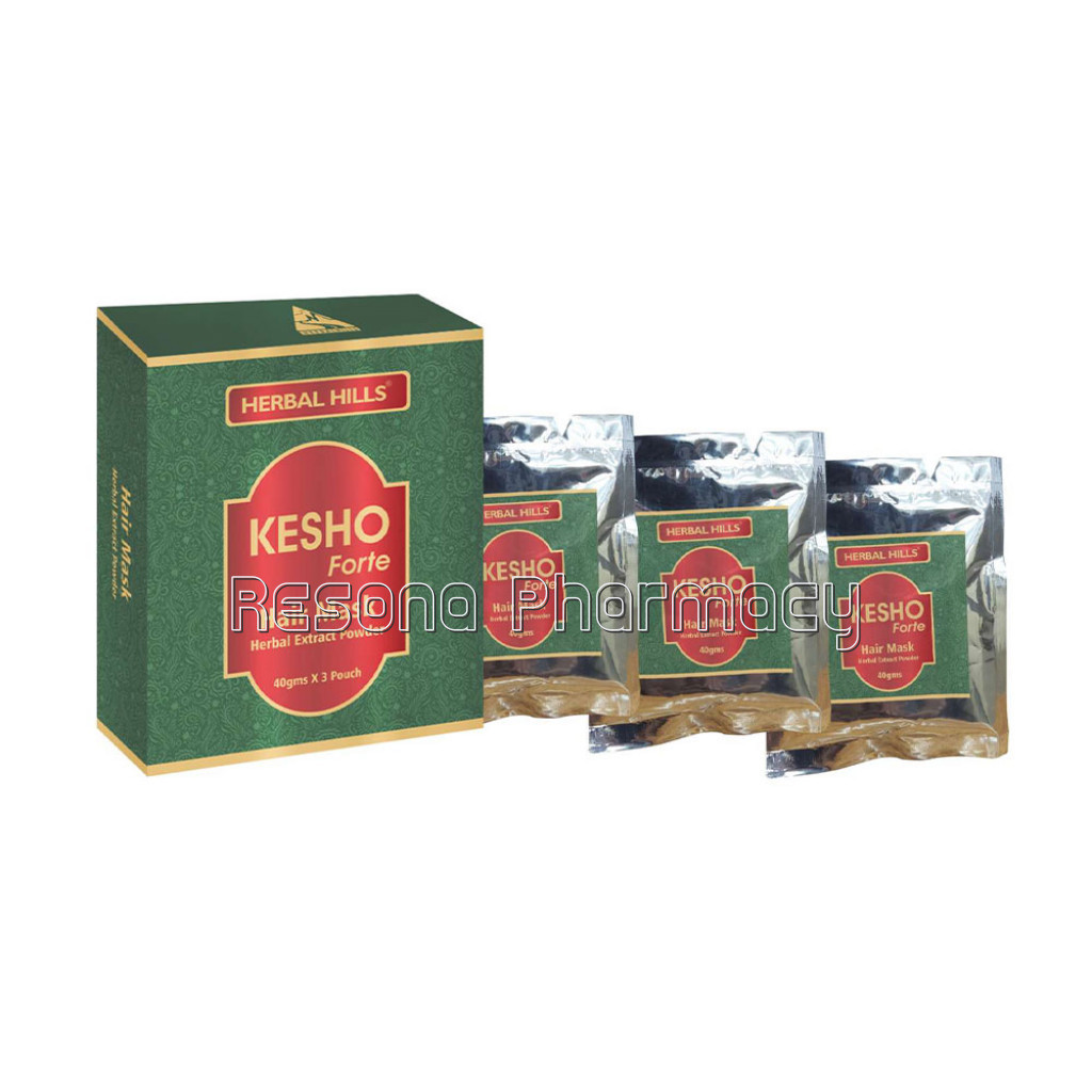 Kesho Forte Hair Mask Powder – 40Gms – 3 Pouch For Healthy Hair