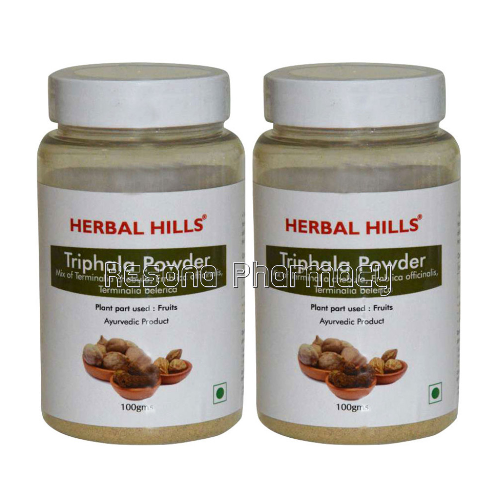 Triphala Churna / Powder – 100 Gms – Pack Of 2