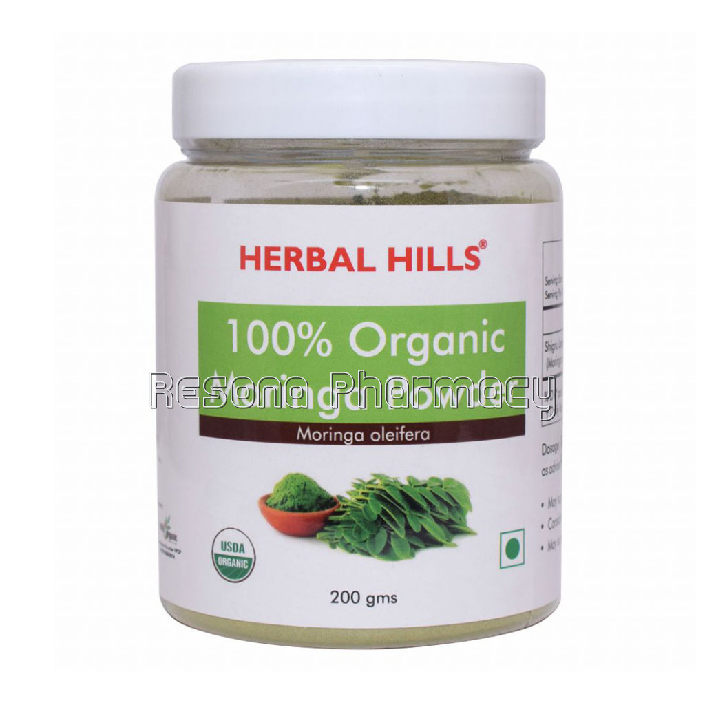 Organic Moringa Powder 200 Gms