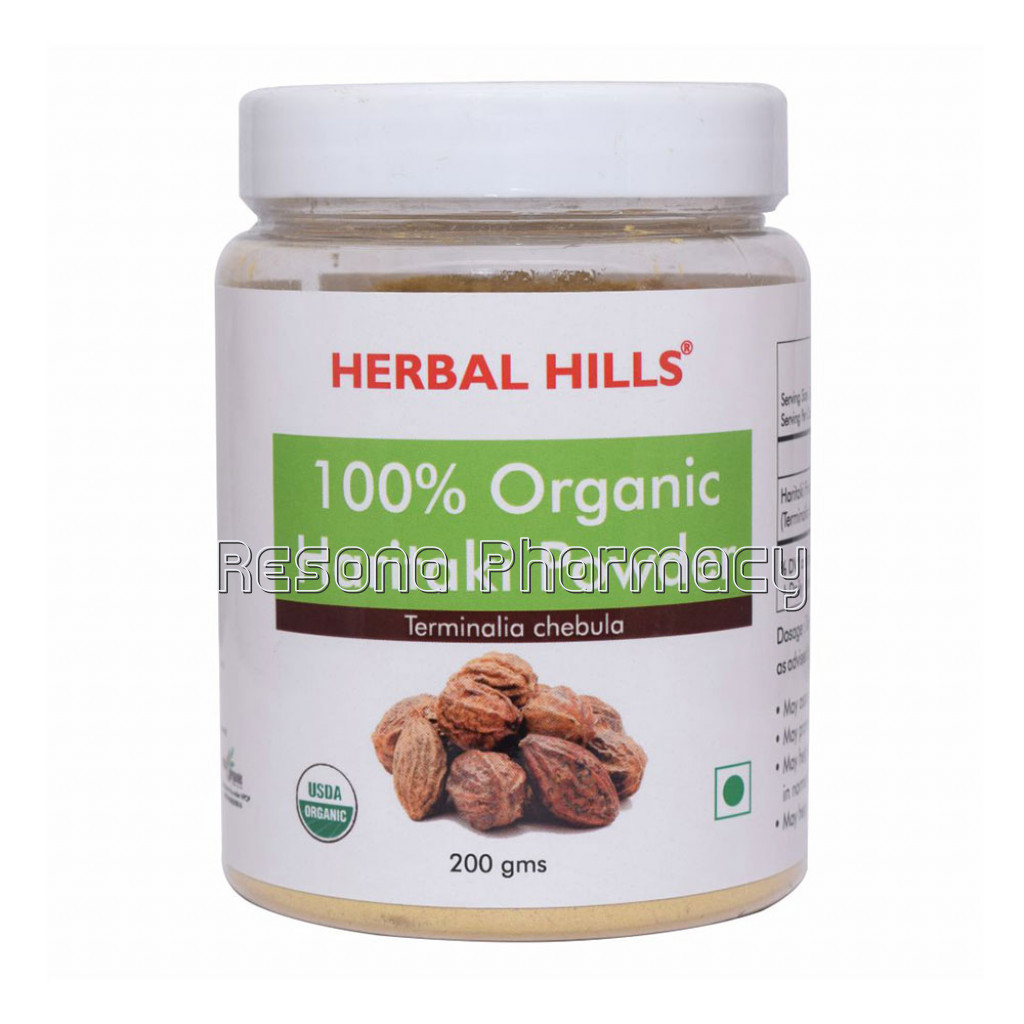 Organic Haritaki Powder – 200Gms Colon Cleanser