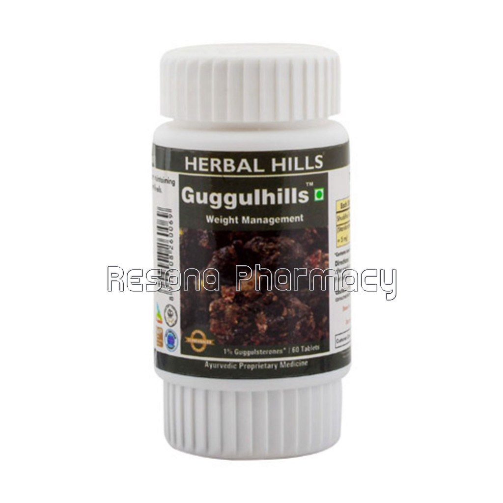Guggul Tablets – Guggulhills 60 Tablets – Weight Management