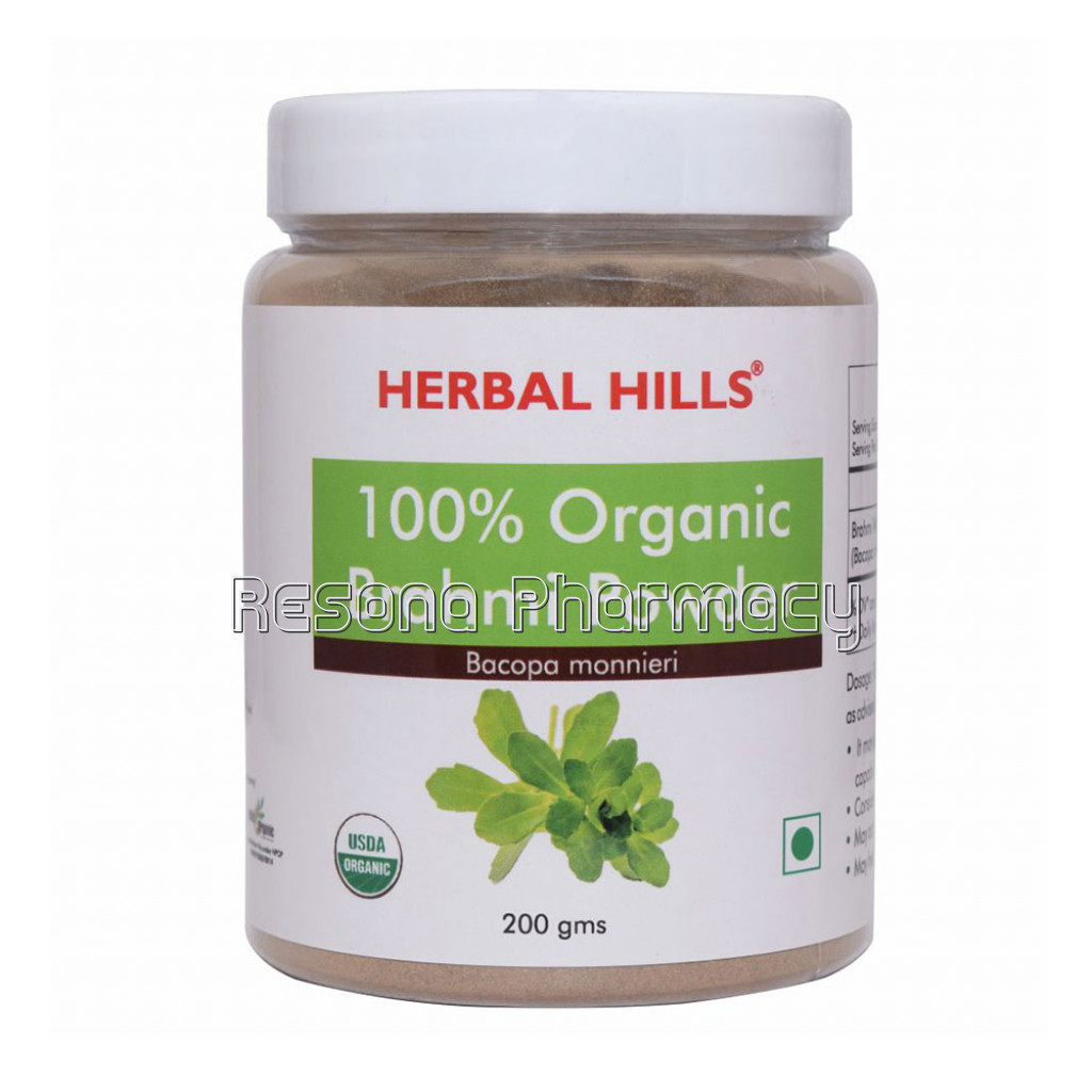Organic Brahmi Powder – 200Gms – For Brain And Memory