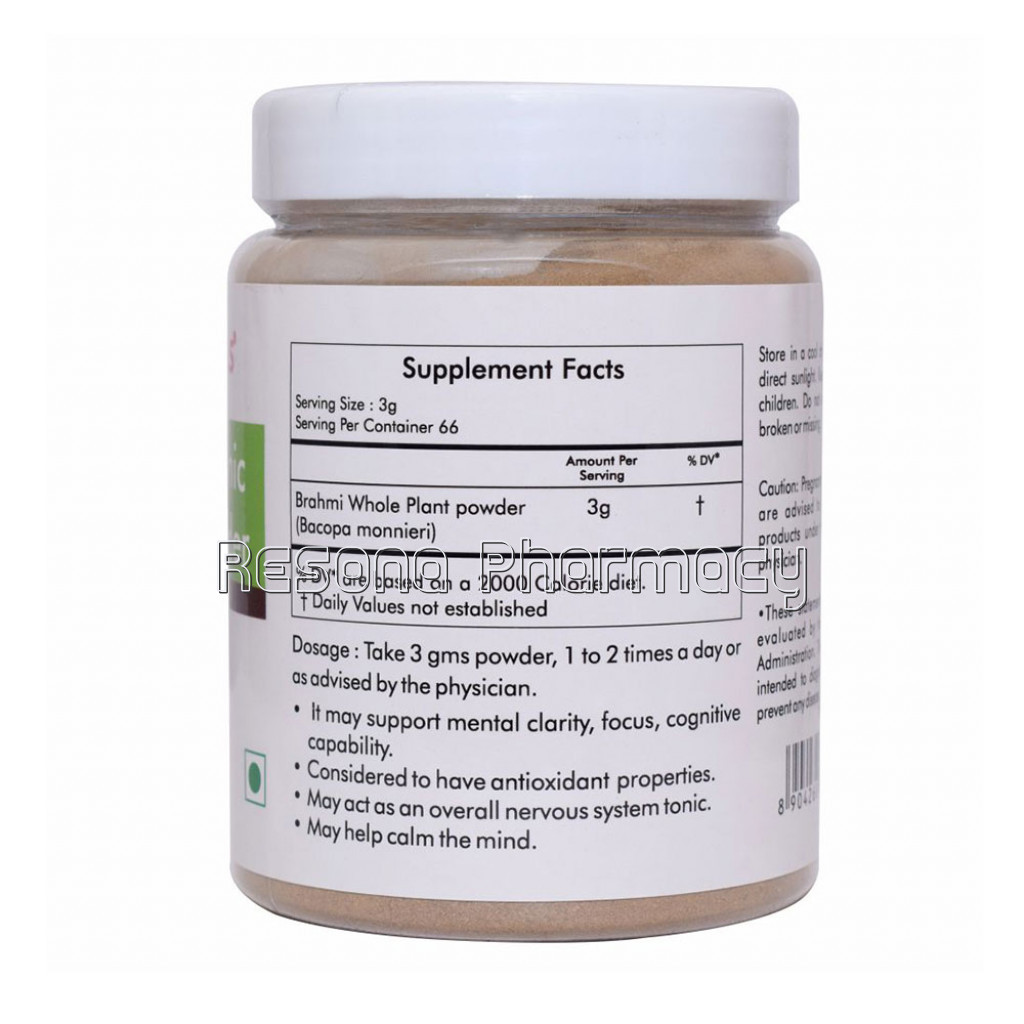 Organic Brahmi Powder – 200Gms – For Brain And Memory
