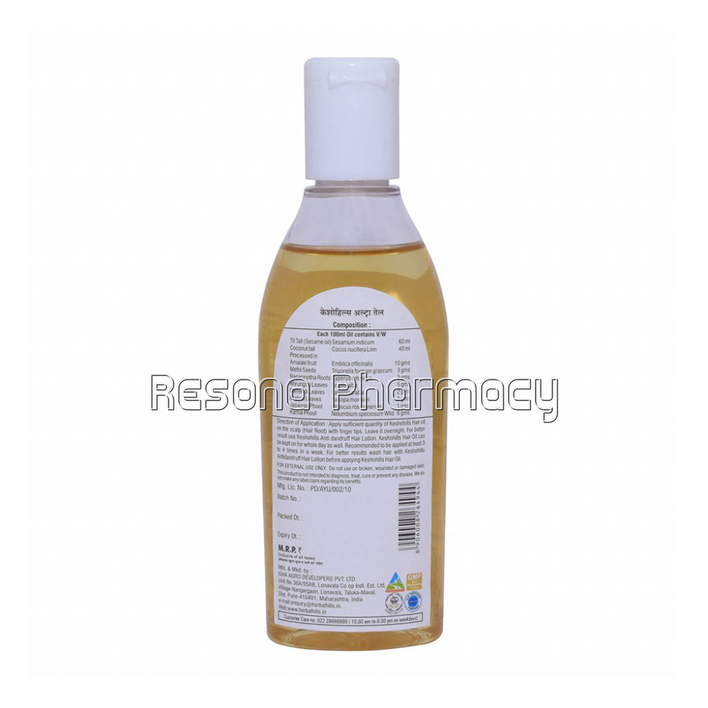 Herbal Hair Oil – Keshohills Hair Oil 100Ml