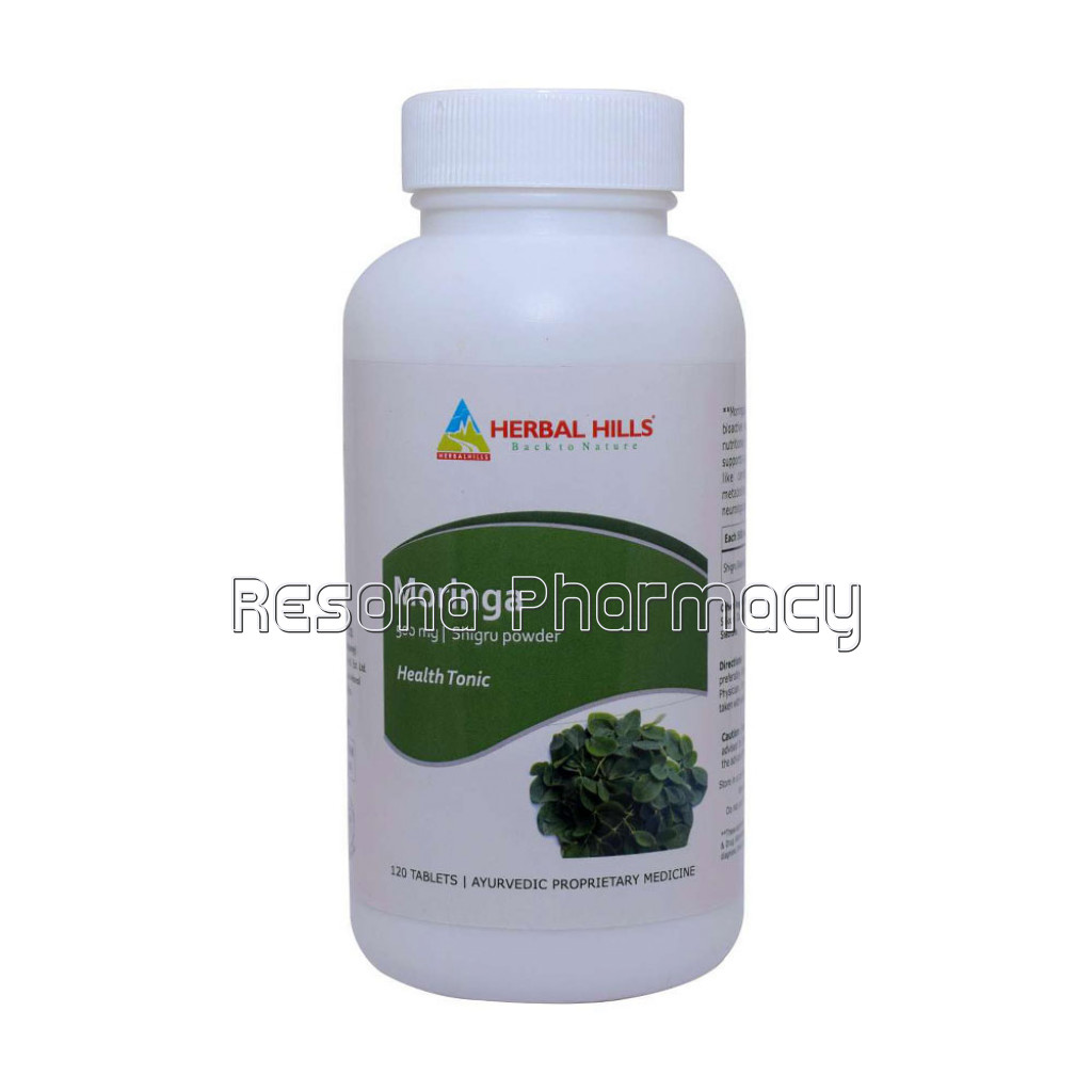 Herbal Hills Moringa Leaves 120 Tablets