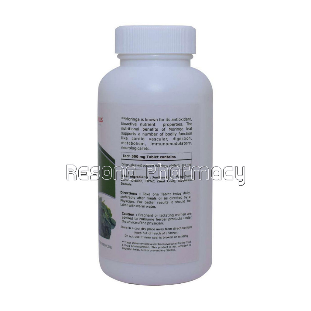 Herbal Hills Moringa Leaves 120 Tablets