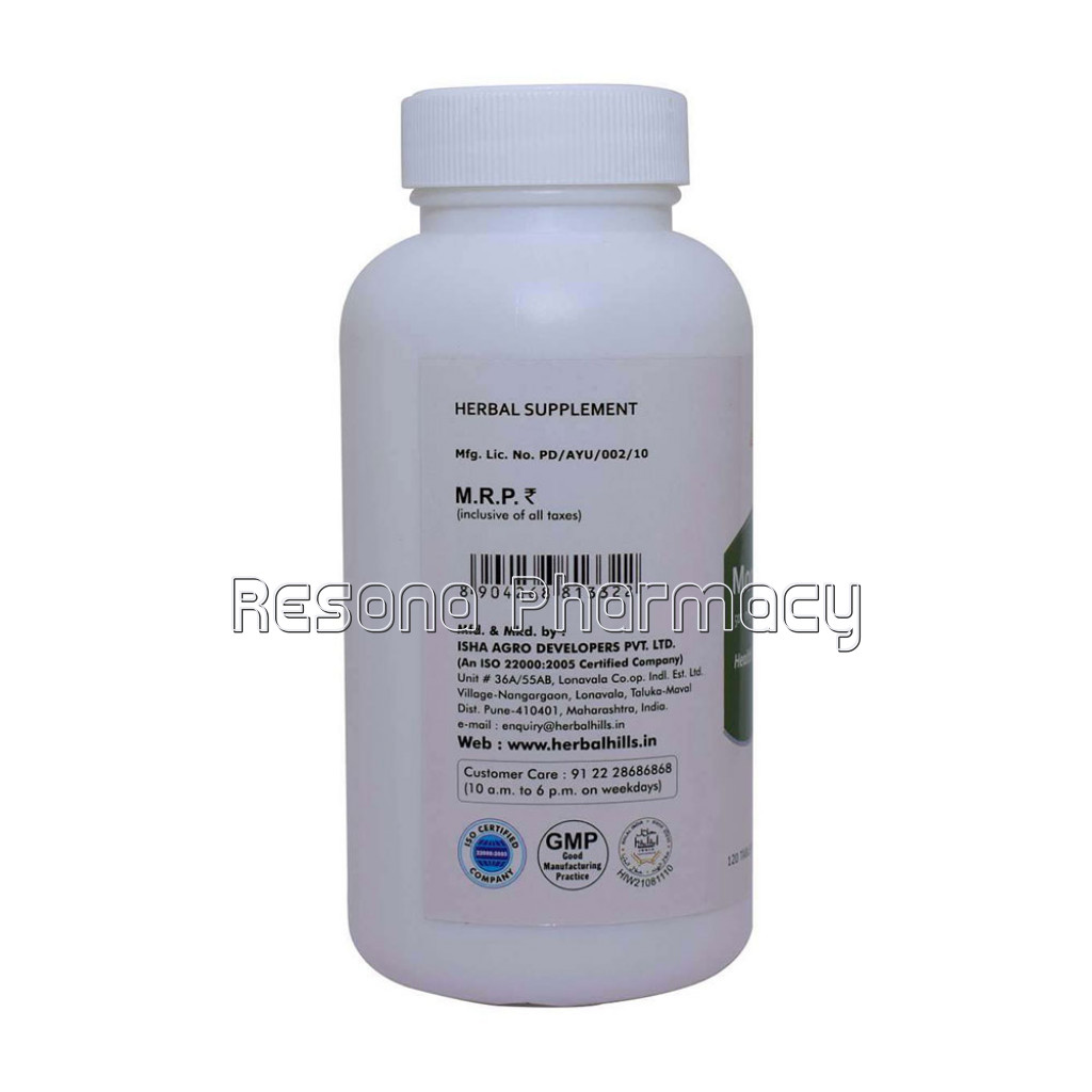 Herbal Hills Moringa Leaves 120 Tablets