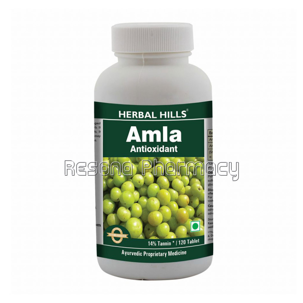Herbal Hills Amla 120 Tablets