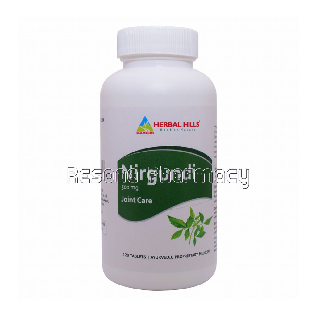 Nirgundi 120 Tablets – For Joint Care and Various Health Benefits