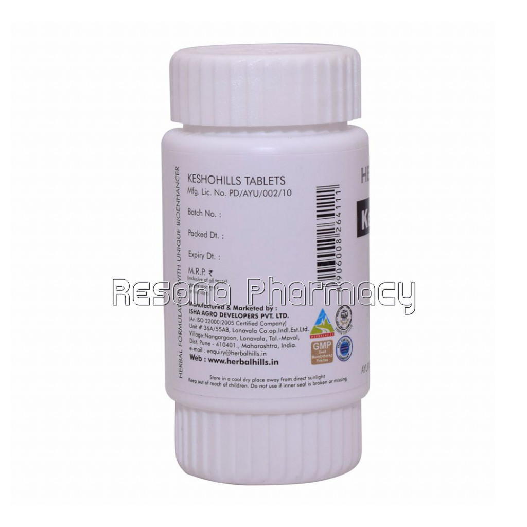 NaNaturalHair Care Formula – Keshohills 60 Tablets