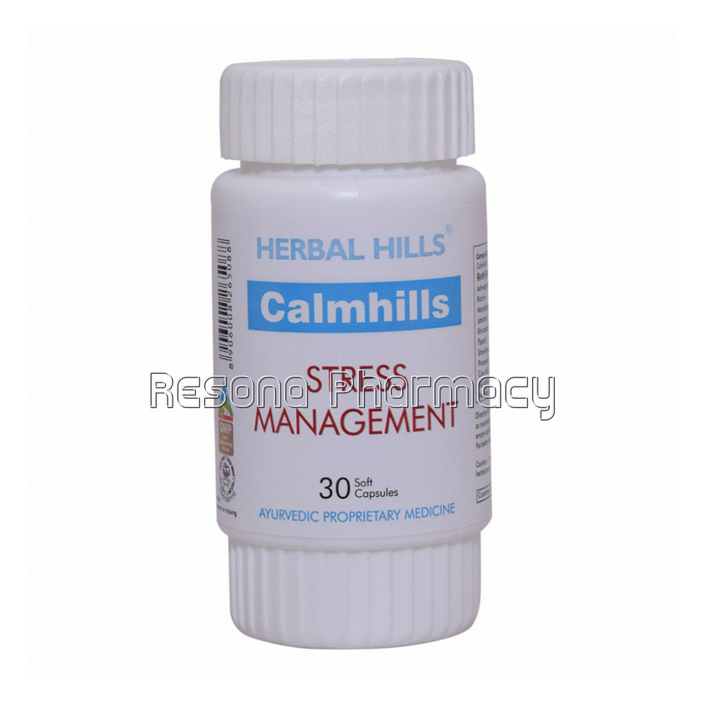 Stress Relief Capsules – Stress Management Formula – Calmhills 30 Capsule