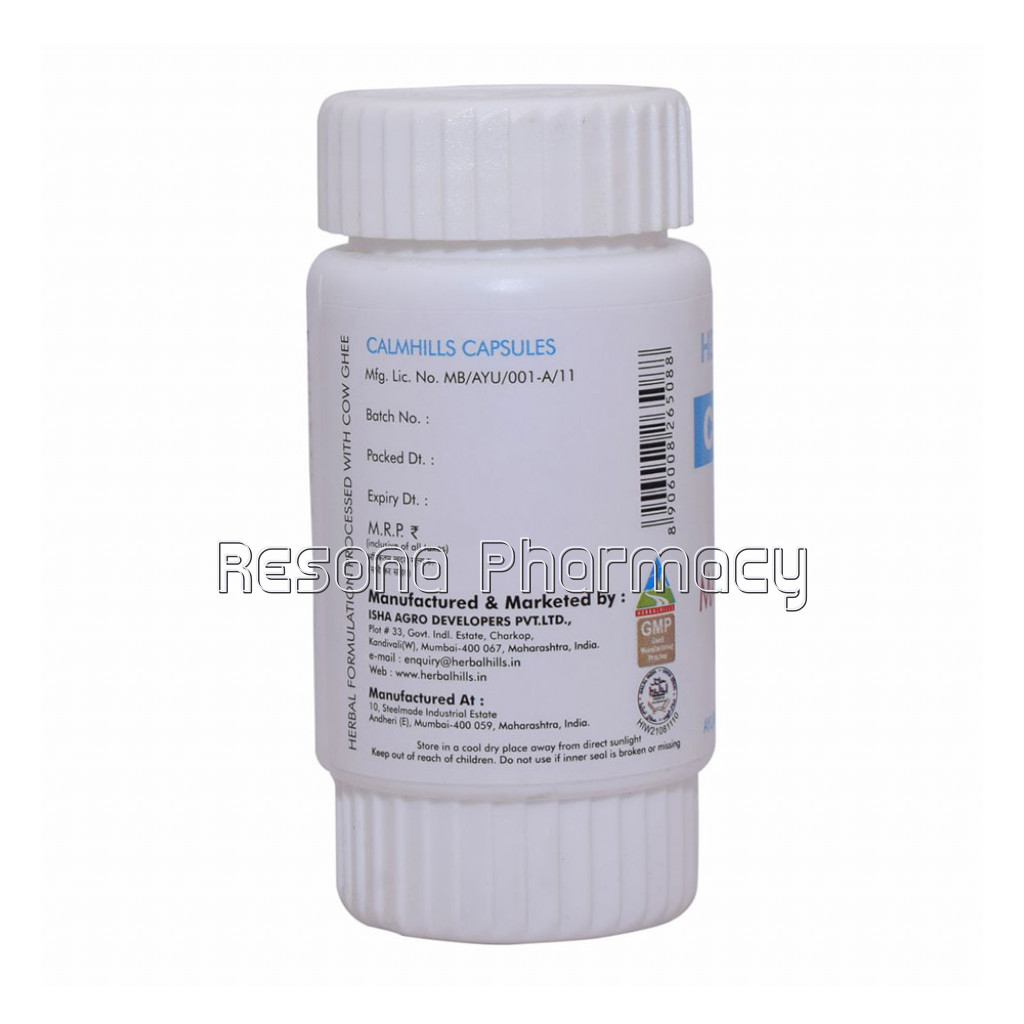 Stress Relief Capsules – Stress Management Formula – Calmhills 30 Capsule
