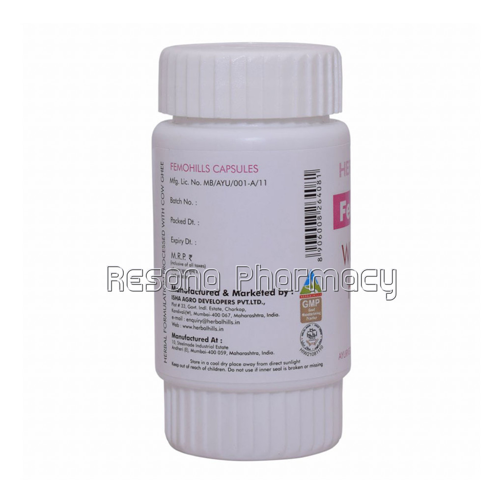 Ayurvedic Medicine For Women’S Health – Female Health Formula – Femohills 30 Soft Capsule