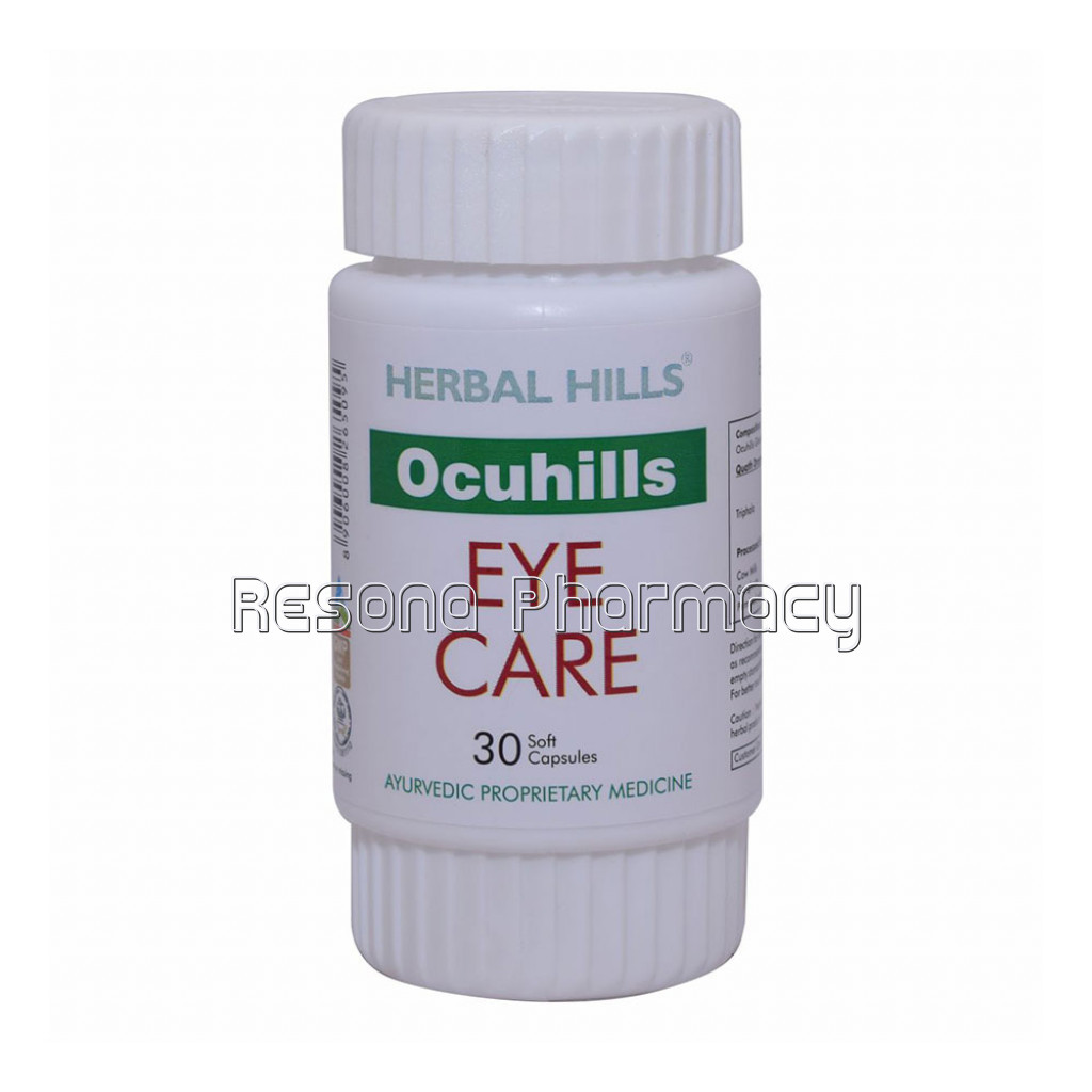 Ayurvedic Eye Care – NaNaturalEye Care Formula – Ocuhills 30 Capsule