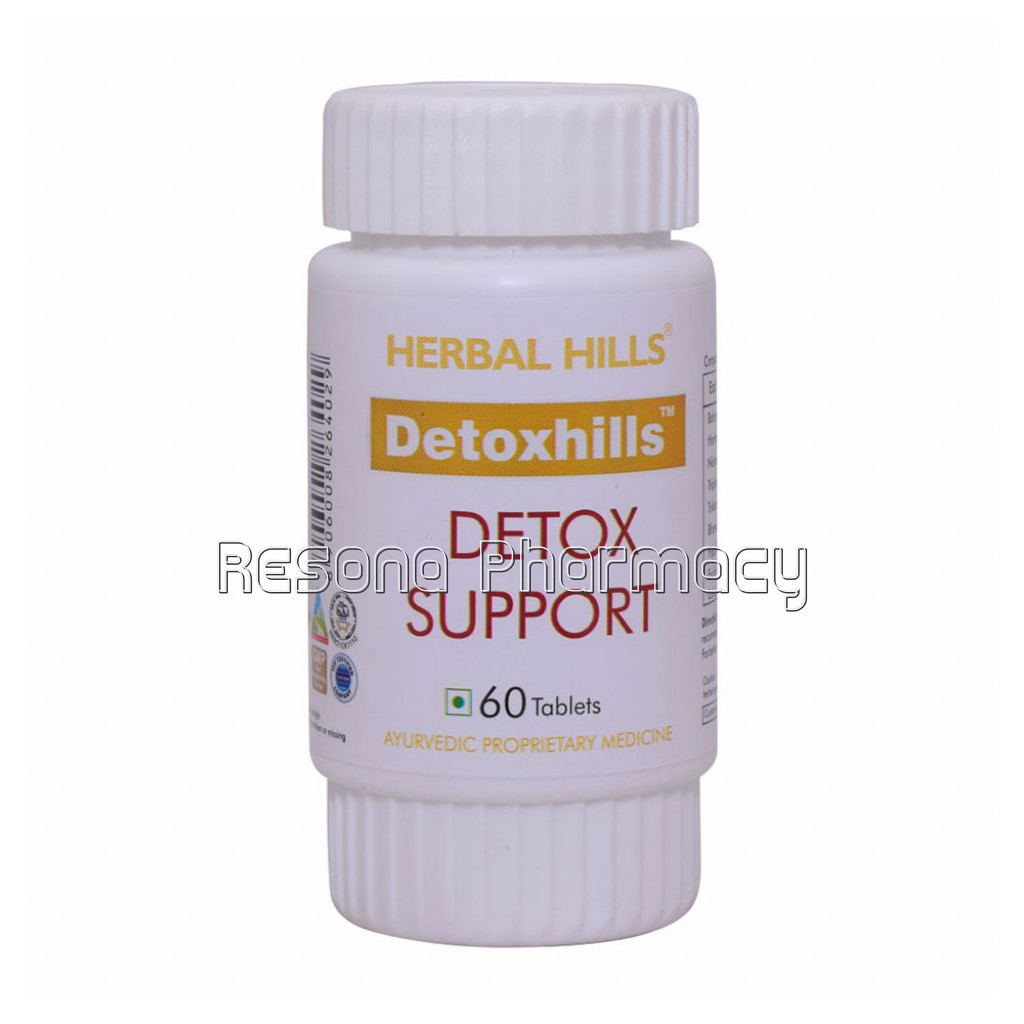 Ayurvedic Detox Tablets – Detoxification Formula – Detoxhills 60 Tablets