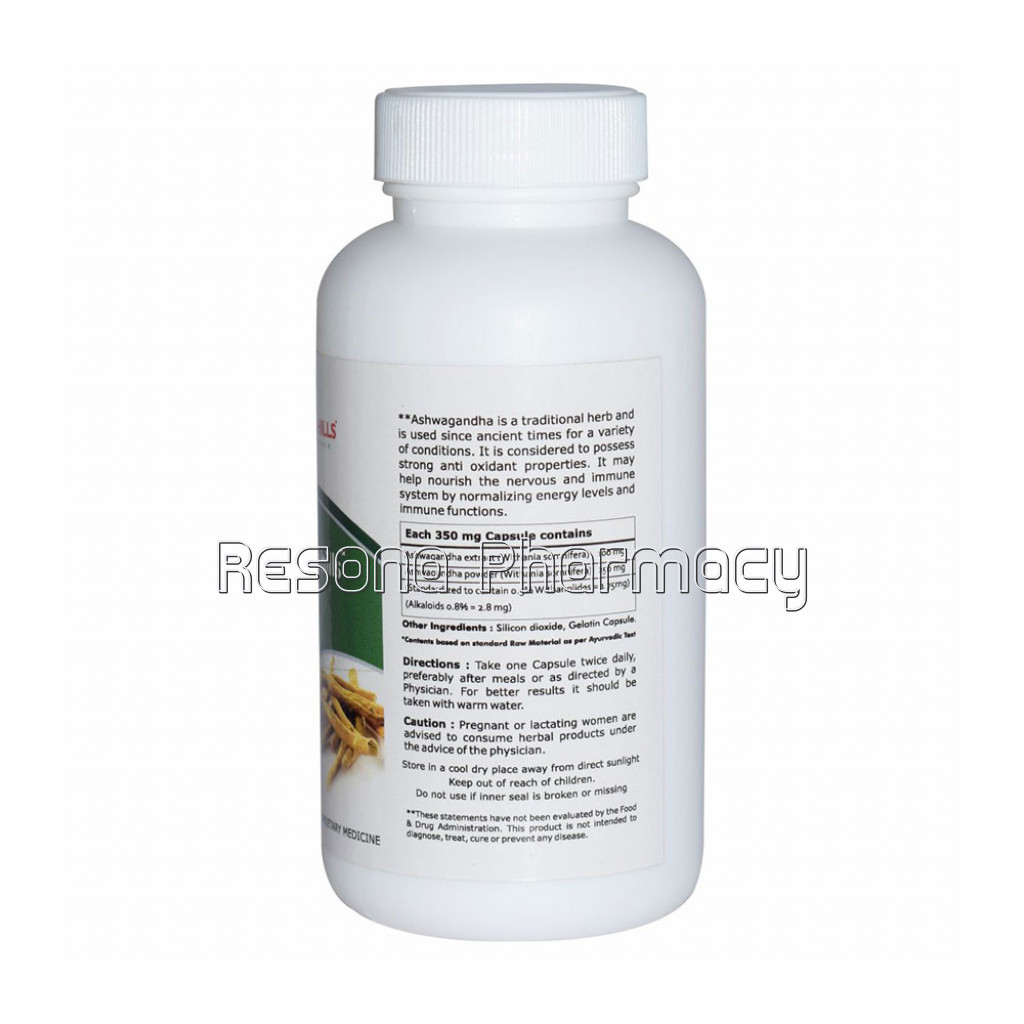 Herbal Hills Ashwagandha 120 Capsules – Improve Health And Quality Of Life