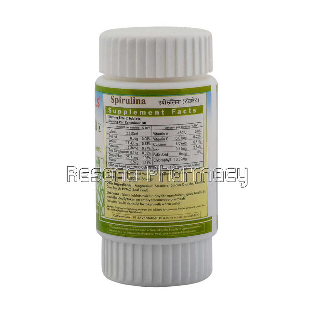 Spirulina Tablets – Chlorophyll Rich Food