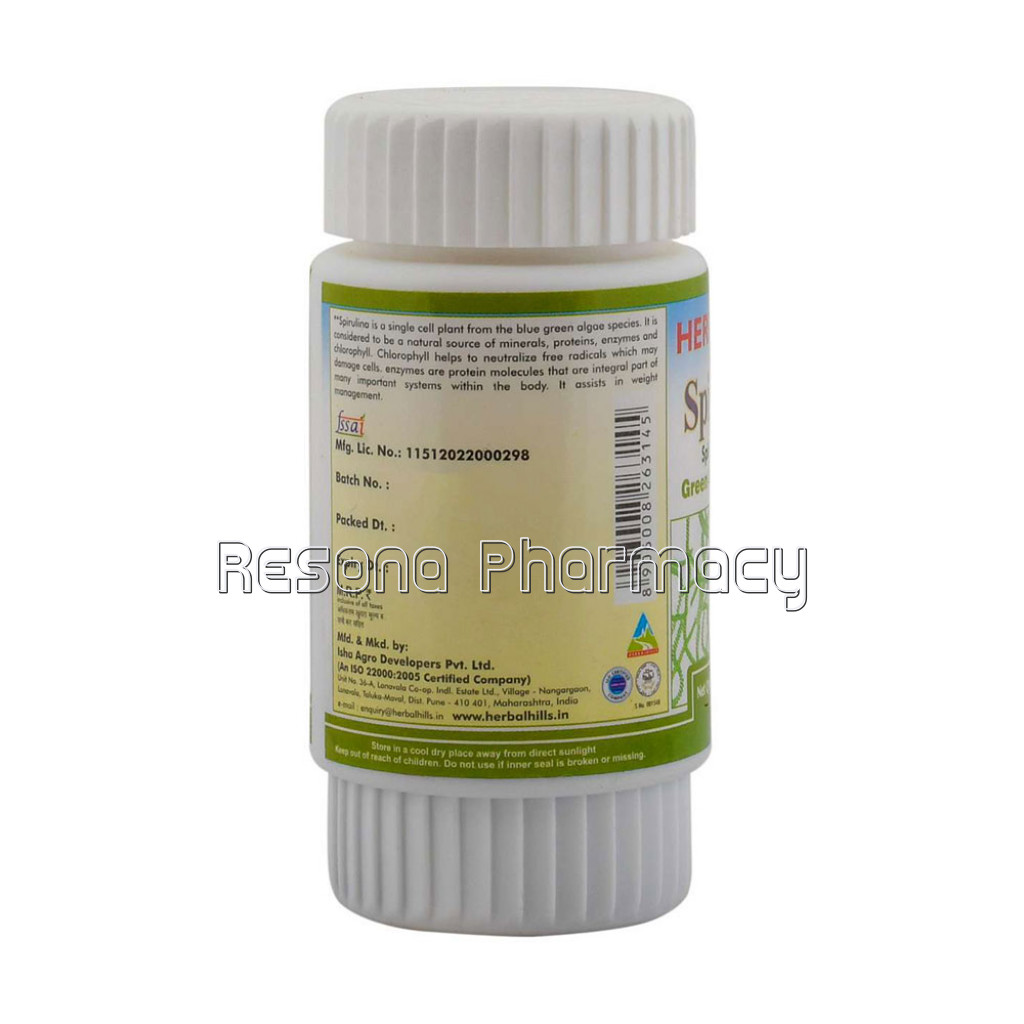 Spirulina Tablets – Chlorophyll Rich Food