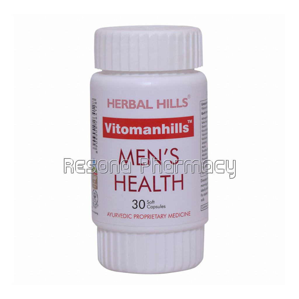 Ayurvedic Medicine For Stamina – Multivitamin For Men – Vitomanhills 30 Capsules