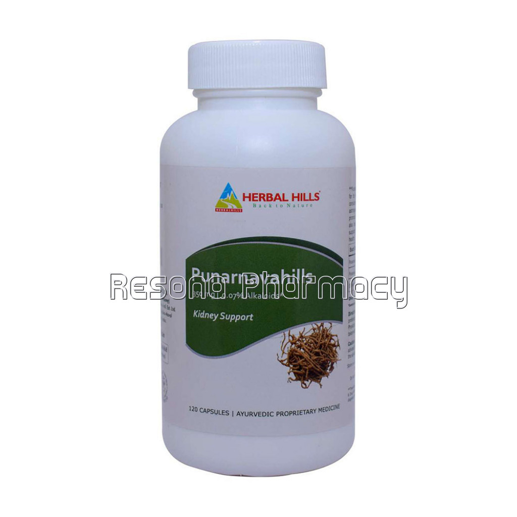 Herbal Hills Punarnavahills 120 Capsule