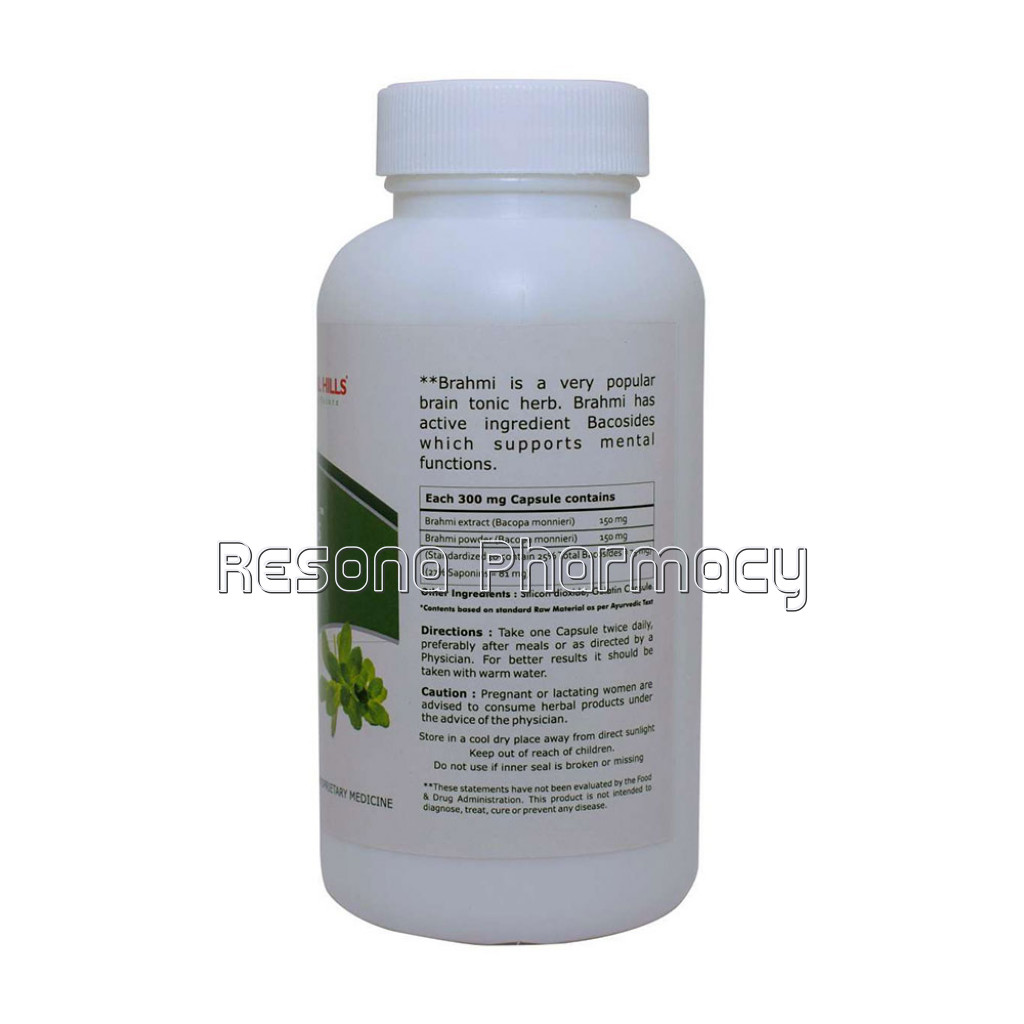 Herbal Hills Brahmihills – 120 Capsule