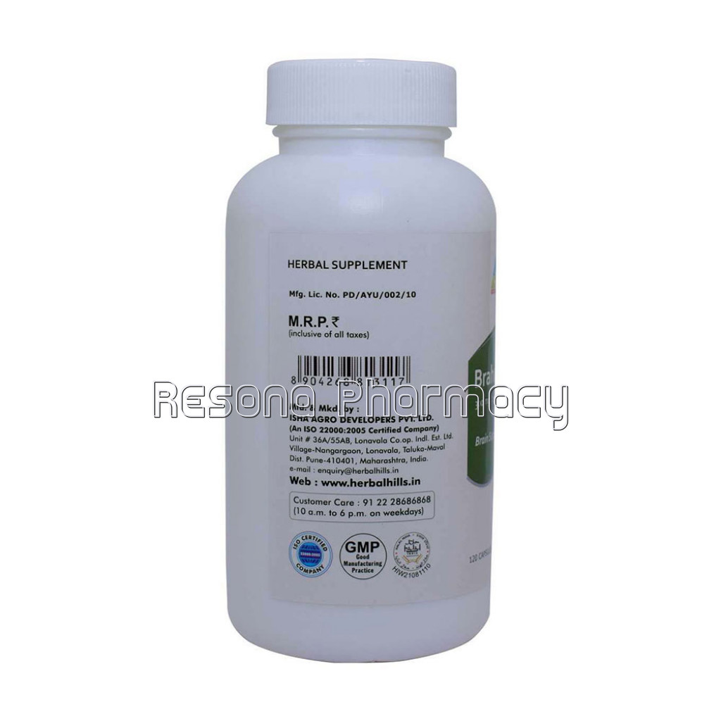 Herbal Hills Brahmihills – 120 Capsule