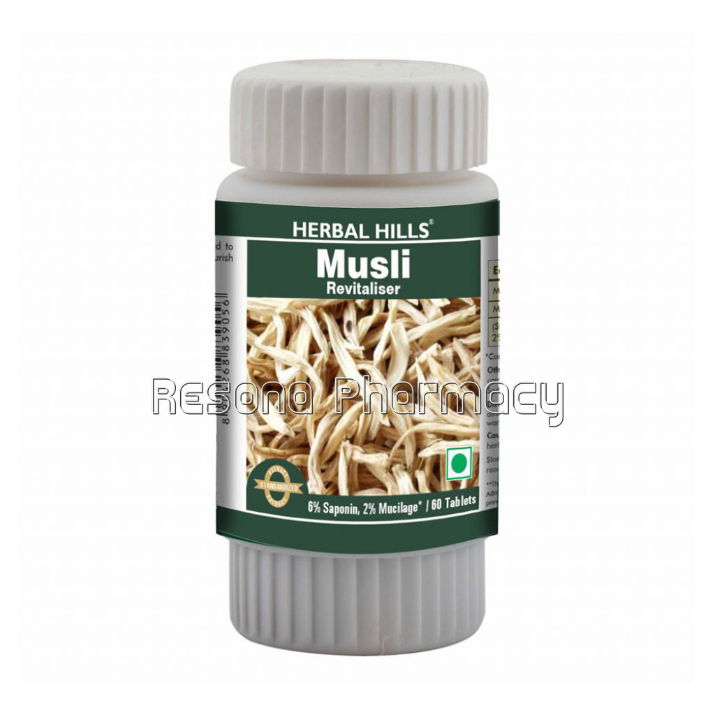 Herbal Hills Musli 60 Tablets